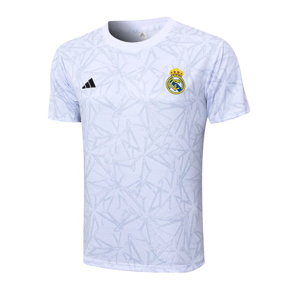 Conjunto Real Madrid Treino 24/25 Branco Cru