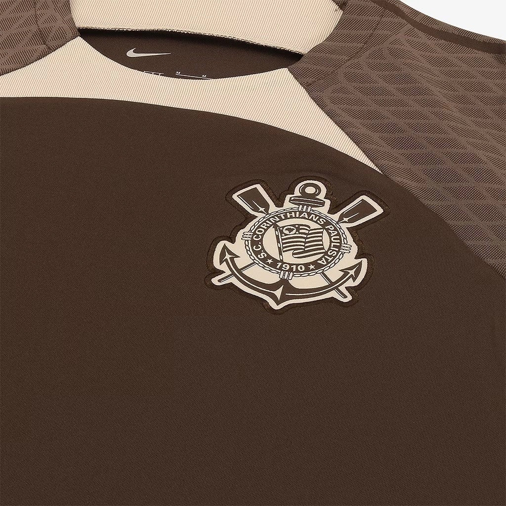 Camisa Corinthians Treino Marrom 24/25